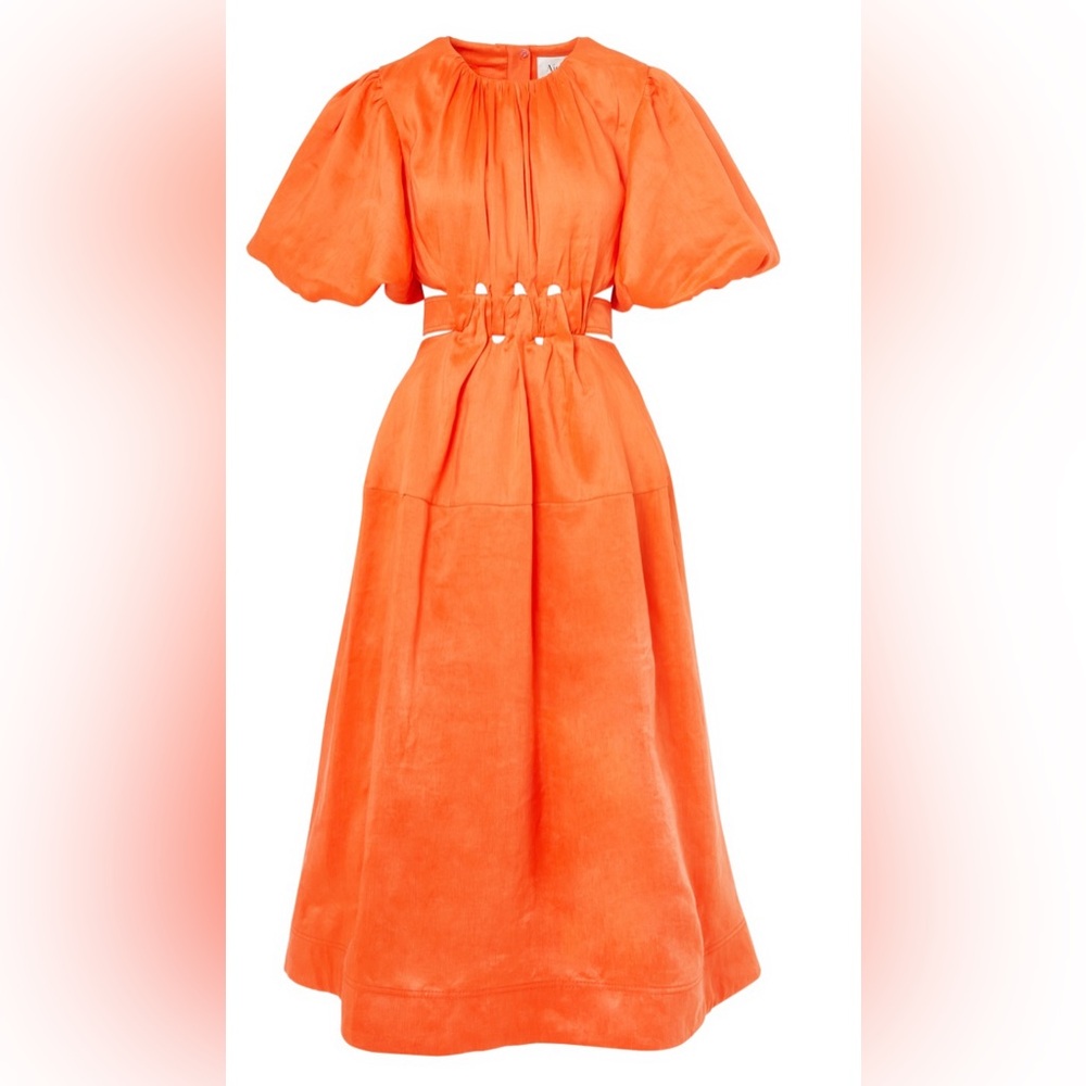 Aje Dress with Puff Sleeves NWT size 4
